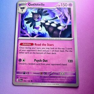 gothitelle - 092/193 (uncommon) — pokemon: paldea evolved